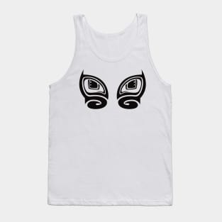 Abstract tribal tattoo with eye concept No. A20 Tank Top